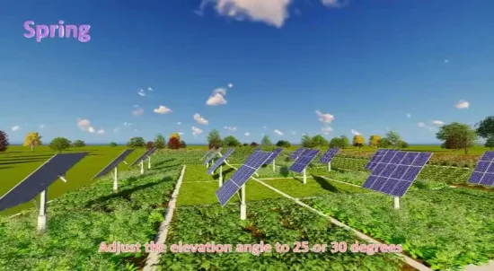 PV-Solar-Tracking-Halterung, Solarsystem-Boden, zweiachsiges Solar-Montagesystem